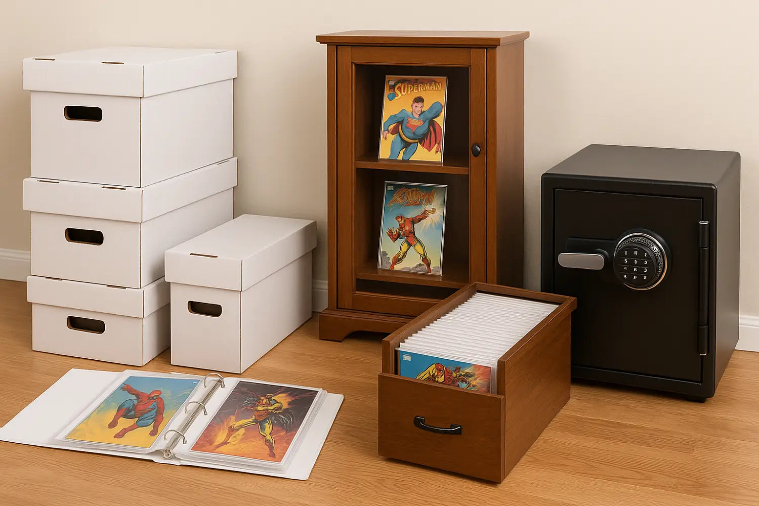 Comic Book Storage Options: Boxes Binders and Beyond