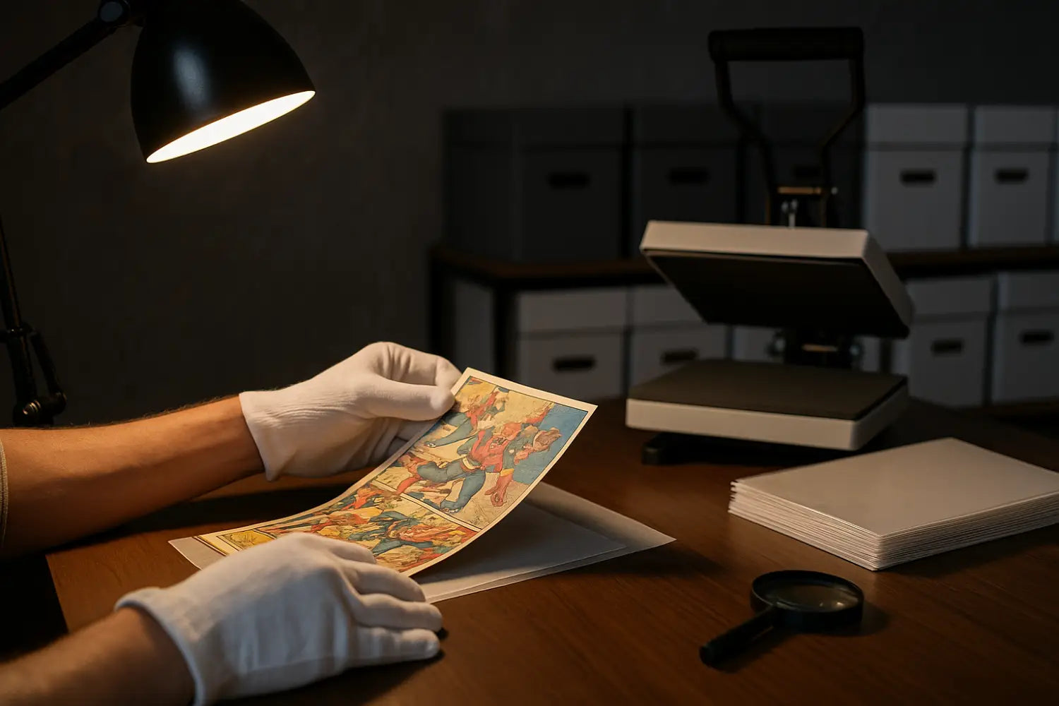 Comic Book Pressing: When Why and How to Do It Right