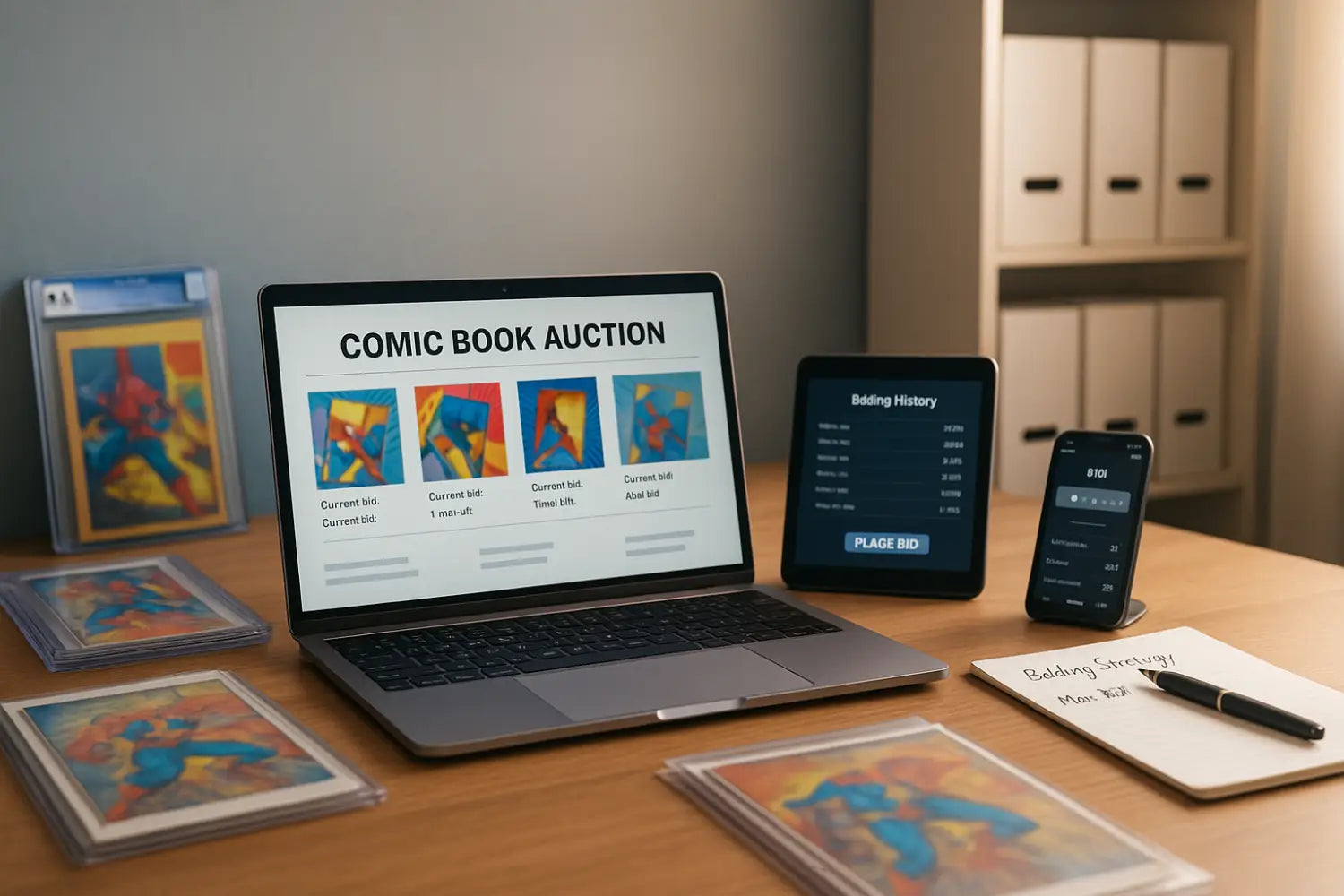 A Collector’s Guide to Online Comic Book Auctions